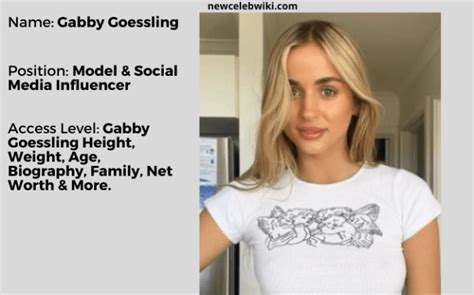 gabby goessling onlyfans leaked|Gabby Goessling Nude Leaked Photos and Videos